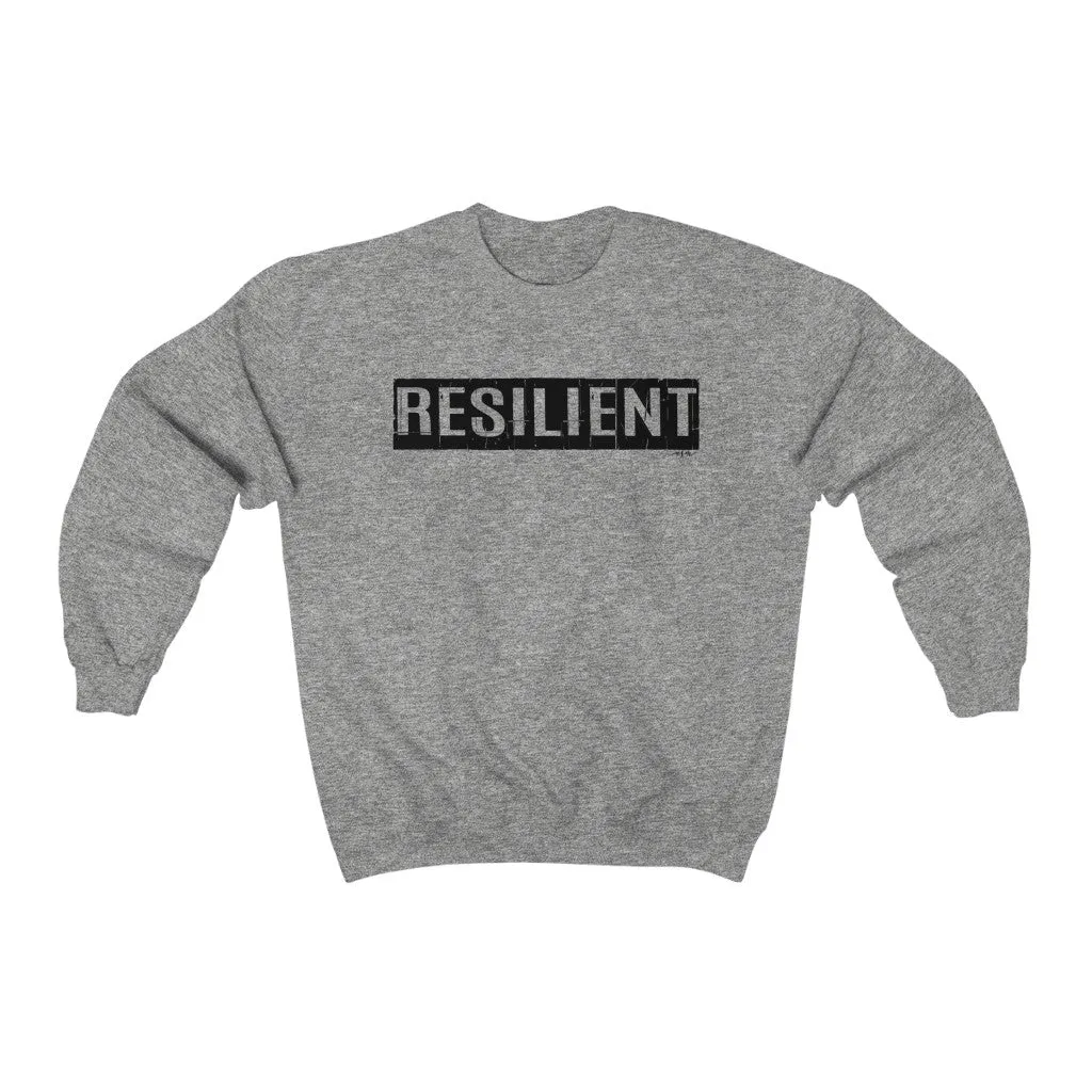 Resilient Unisex Crewneck Sweatshirt sold by Always Stylish Mama product image thumbnail 2