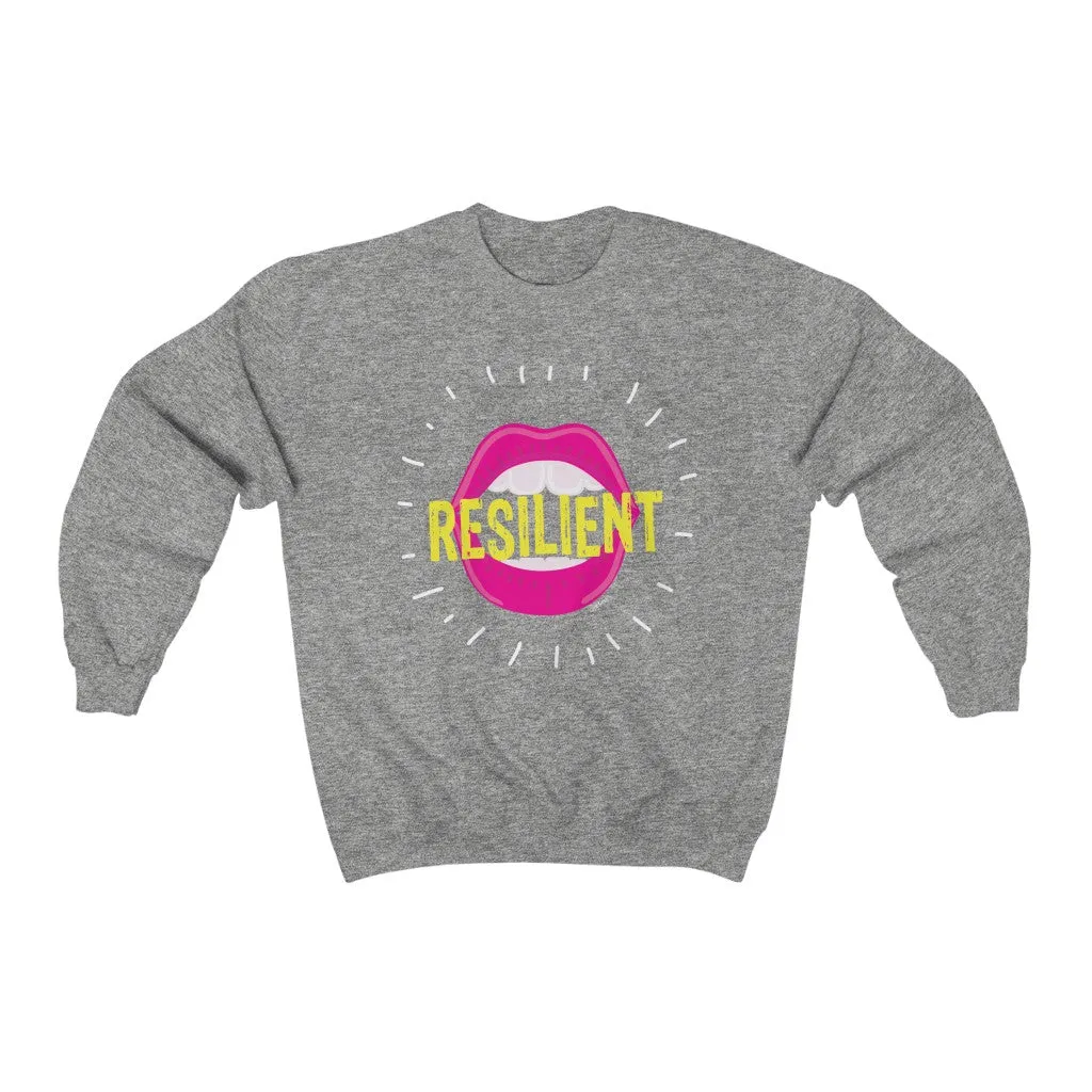 Resilient Unisex Crewneck Sweatshirt sold by Always Stylish Mama product image thumbnail 2