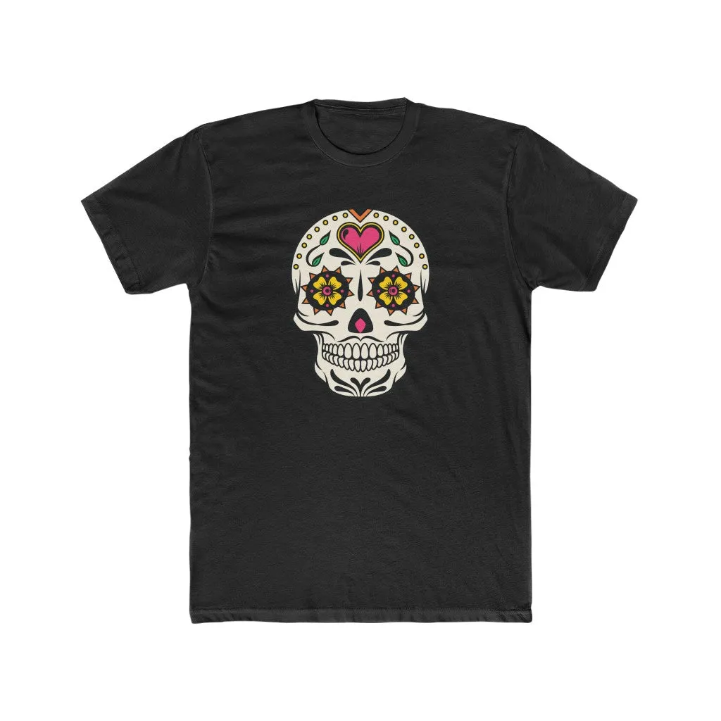 Sugar Skull Unisex Tee sold by Always Stylish Mama product image thumbnail 5