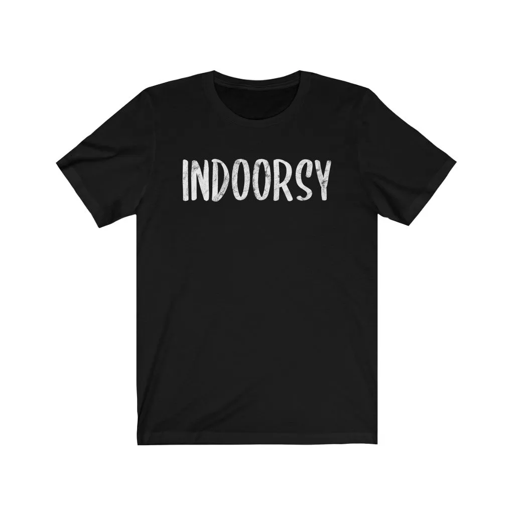 Indoorsy Unisex Short Sleeve Tee sold by Always Stylish Mama product image thumbnail 5