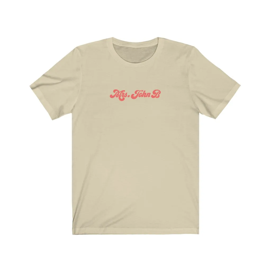 Mrs John B Outer Banks Unisex Tee sold by Always Stylish Mama product image thumbnail 4