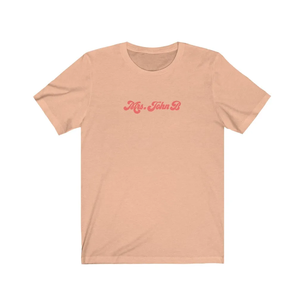 Mrs John B Outer Banks Unisex Tee sold by Always Stylish Mama product image thumbnail 5