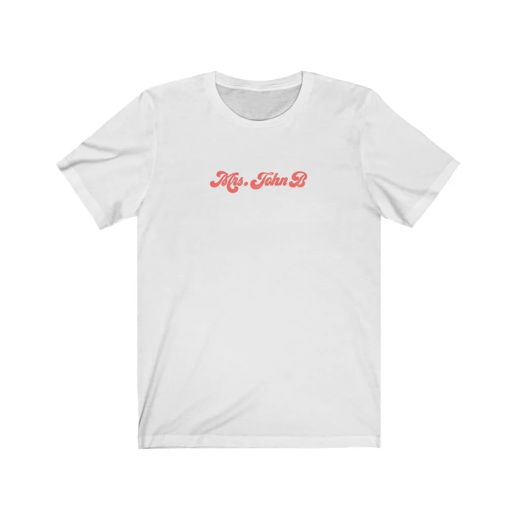 Mrs John B Outer Banks Unisex Tee sold by Always Stylish Mama product image thumbnail 2