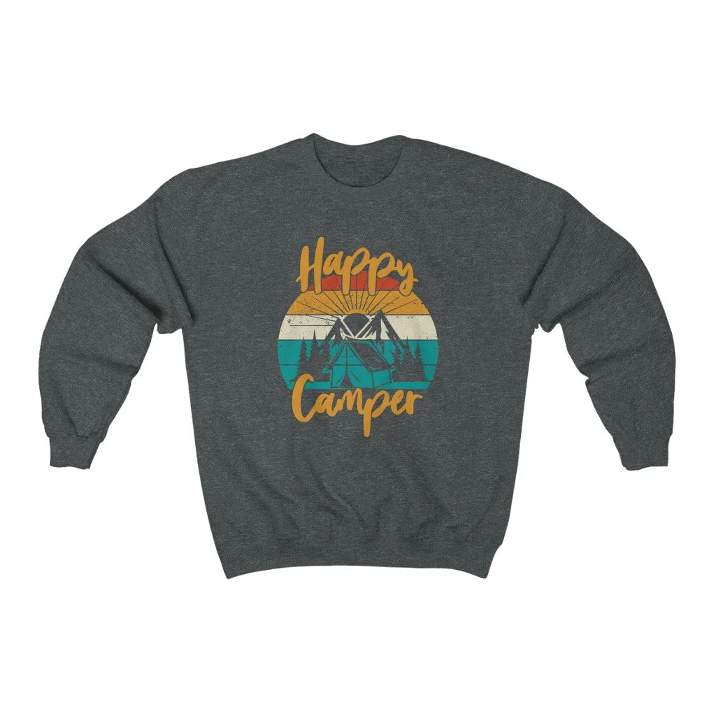 Happy Camper Unisex Sweatshirt sold by Always Stylish Mama