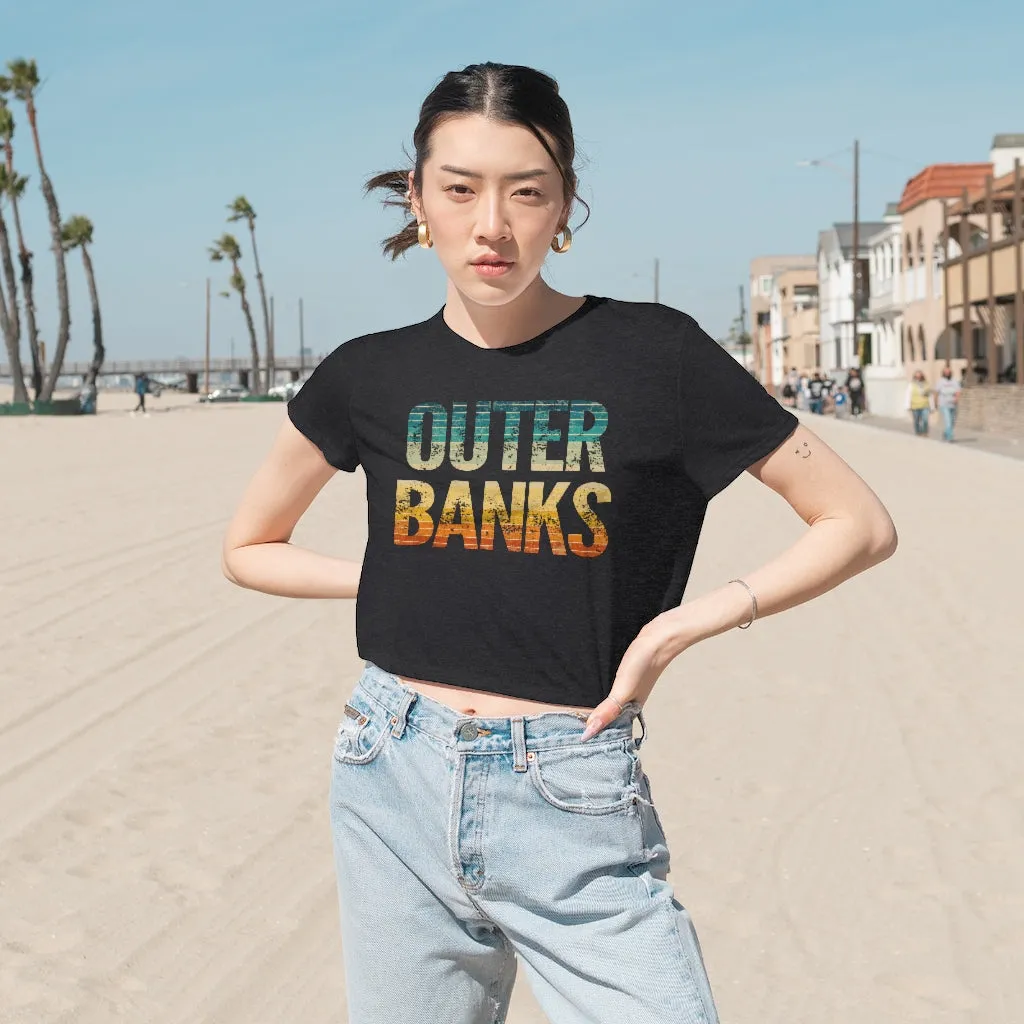 Outer Banks Cropped Tee sold by Always Stylish Mama product image thumbnail 2