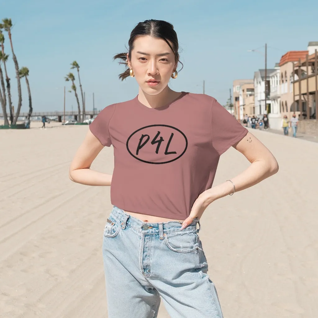 P4L Pogue's For Life Outer Banks Cropped Tee sold by Always Stylish Mama product image thumbnail 2