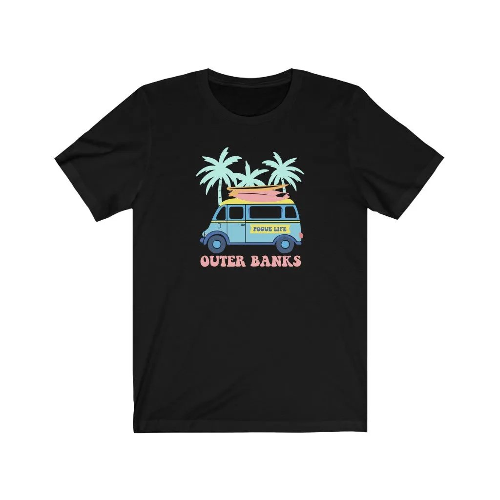 Outer Banks Twinkie Van Unisex Tee sold by Always Stylish Mama product image thumbnail 2