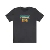 Pogue Life Sunset Stripes Unisex Tee sold by Always Stylish Mama