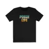 Pogue Life Sunset Stripes Unisex Tee sold by Always Stylish Mama
