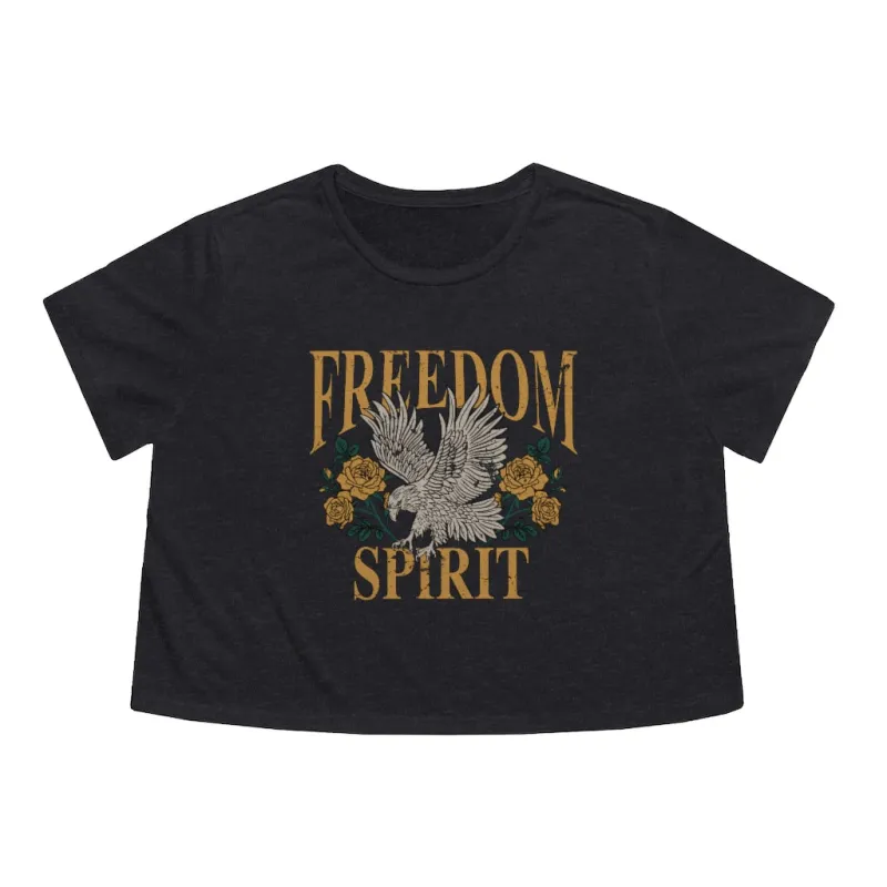 Freedom Spirit Cropped Tee made by Always Stylish Mama