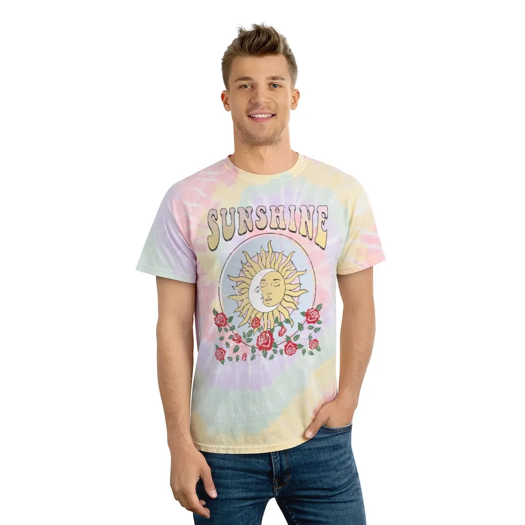 Sunshine Sun Moon Tie-Dye Unisex Tee sold by Always Stylish Mama product image thumbnail 2
