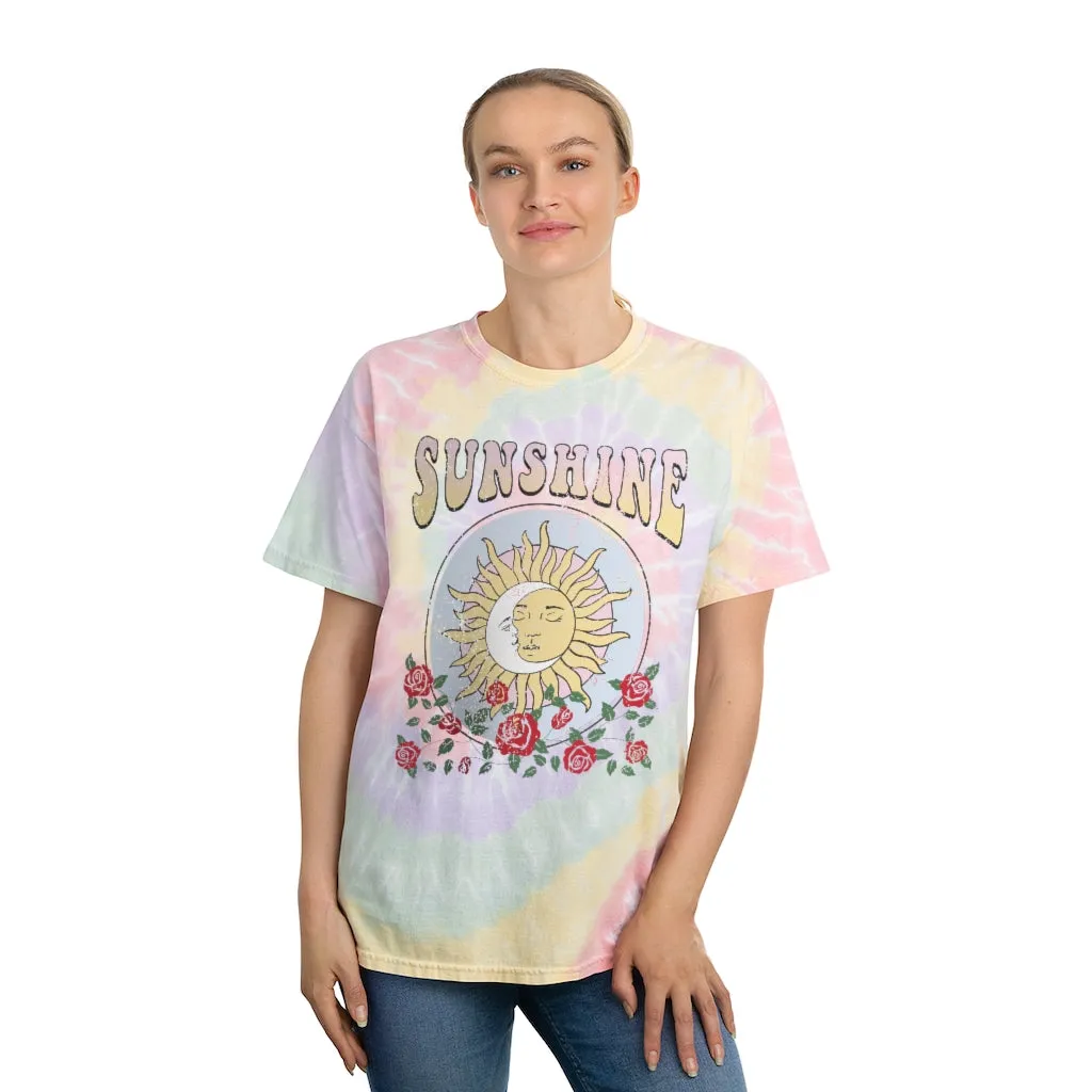 Sunshine Sun Moon Tie-Dye Unisex Tee sold by Always Stylish Mama product image thumbnail 3