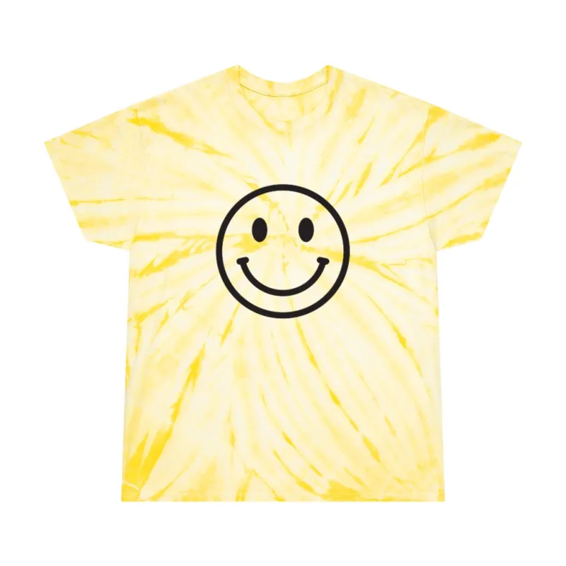 Smiley Face Tie-Dye Unisex Tee sold by Always Stylish Mama