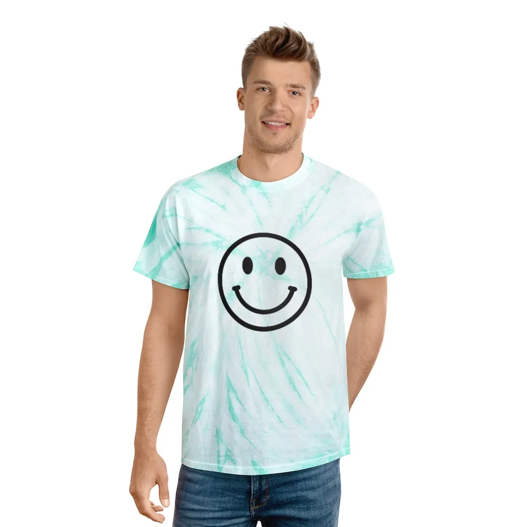 Smiley Face Tie-Dye Unisex Tee sold by Always Stylish Mama product image thumbnail 5
