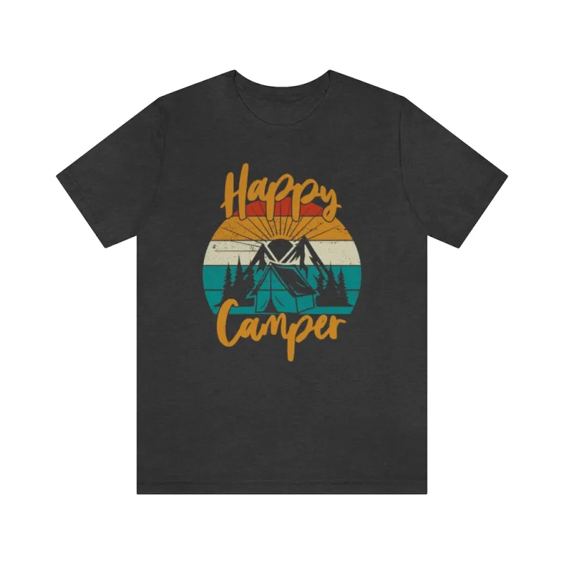 Happy Camper Unisex Tee sold by Always Stylish Mama