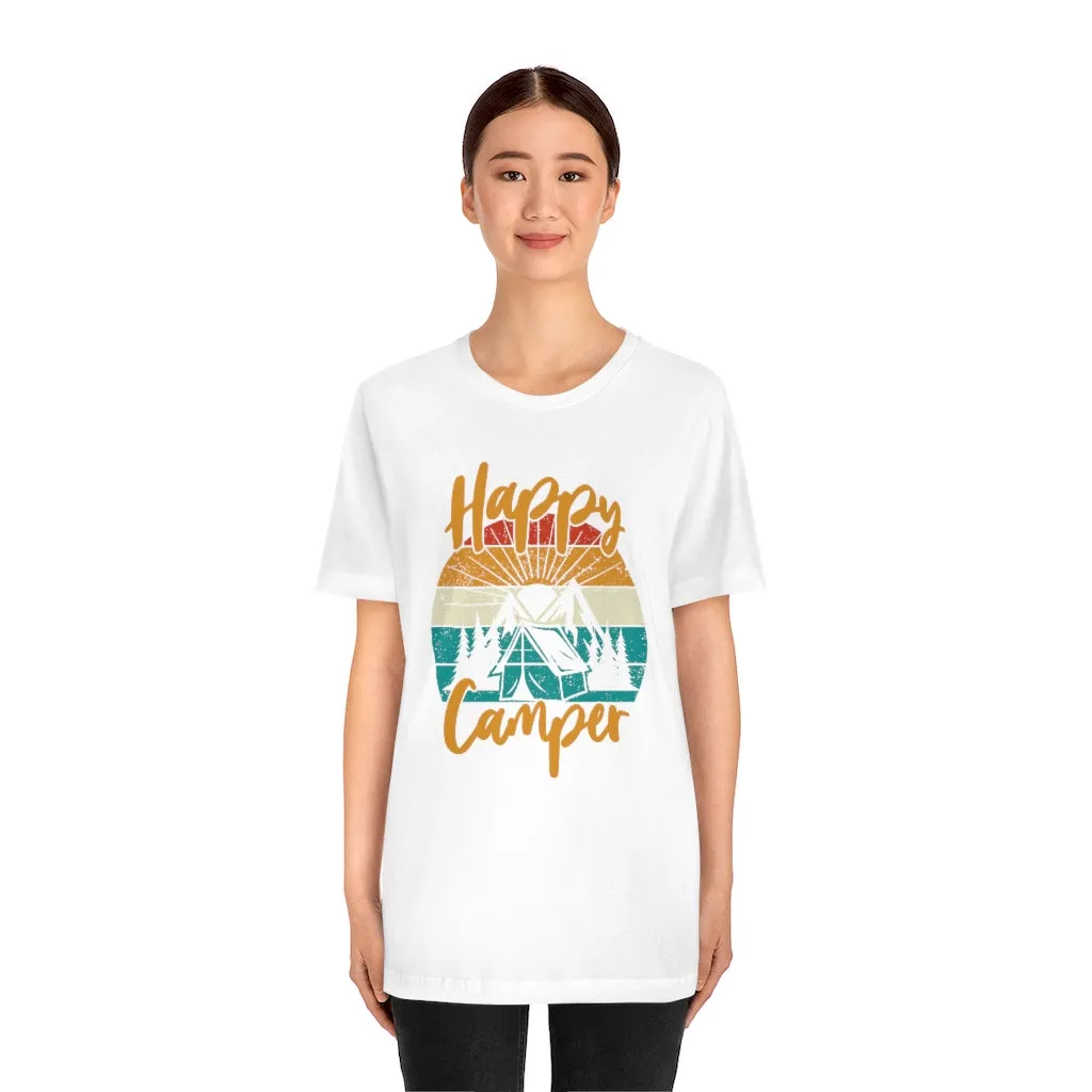 Happy Camper Unisex Tee sold by Always Stylish Mama product image thumbnail 5