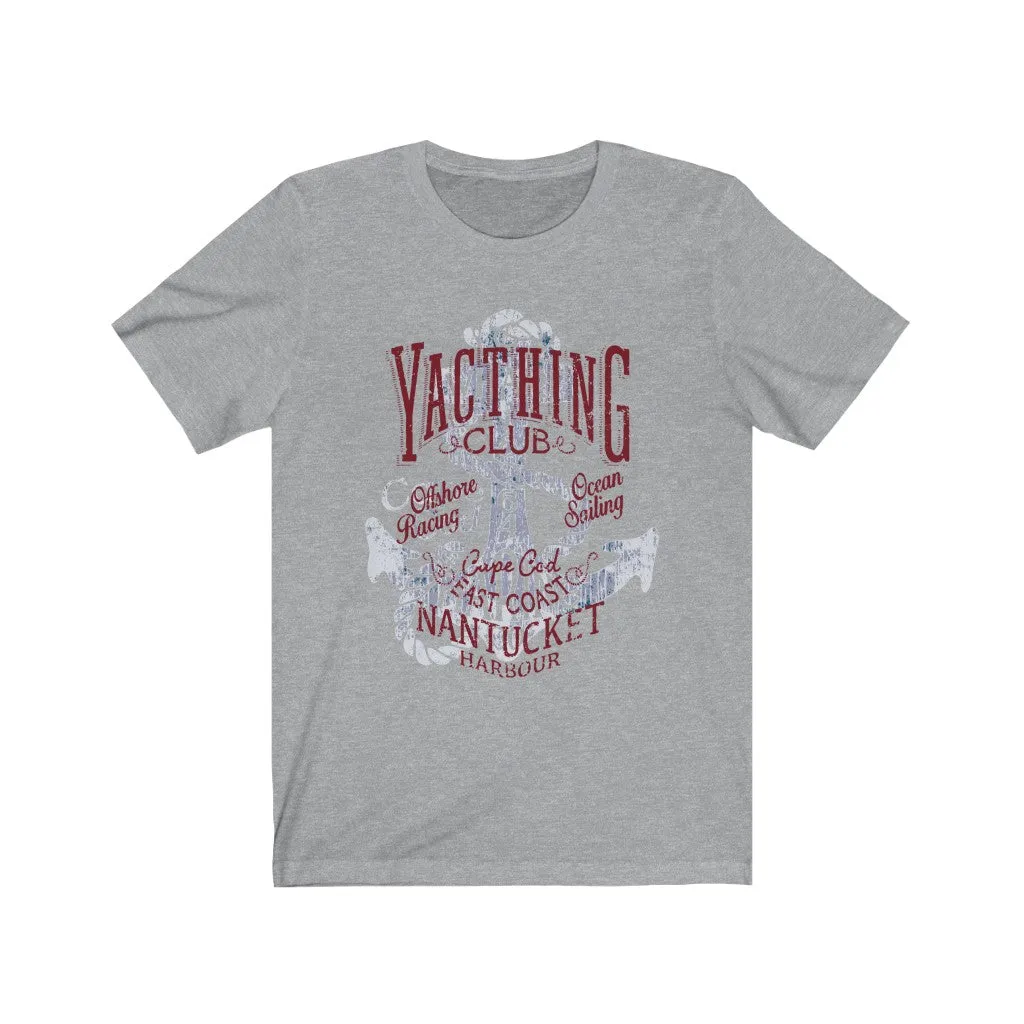 Yachting Club Vintage Unisex Tee sold by Always Stylish Mama product image thumbnail 5