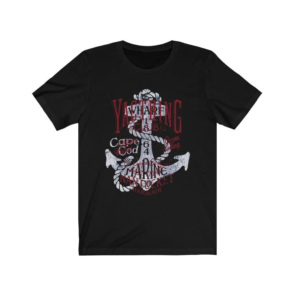 Yachting Club Vintage Unisex Tee sold by Always Stylish Mama product image thumbnail 3