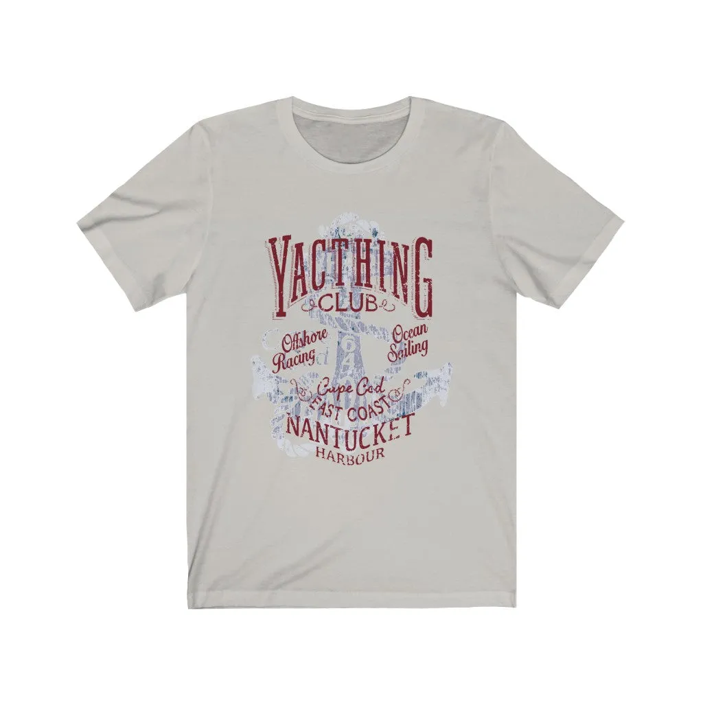 Yachting Club Vintage Unisex Tee sold by Always Stylish Mama product image thumbnail 4