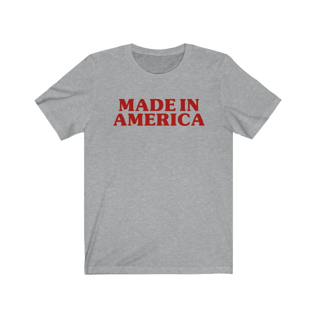 Made In America Unisex Tee sold by Always Stylish Mama product image thumbnail 4