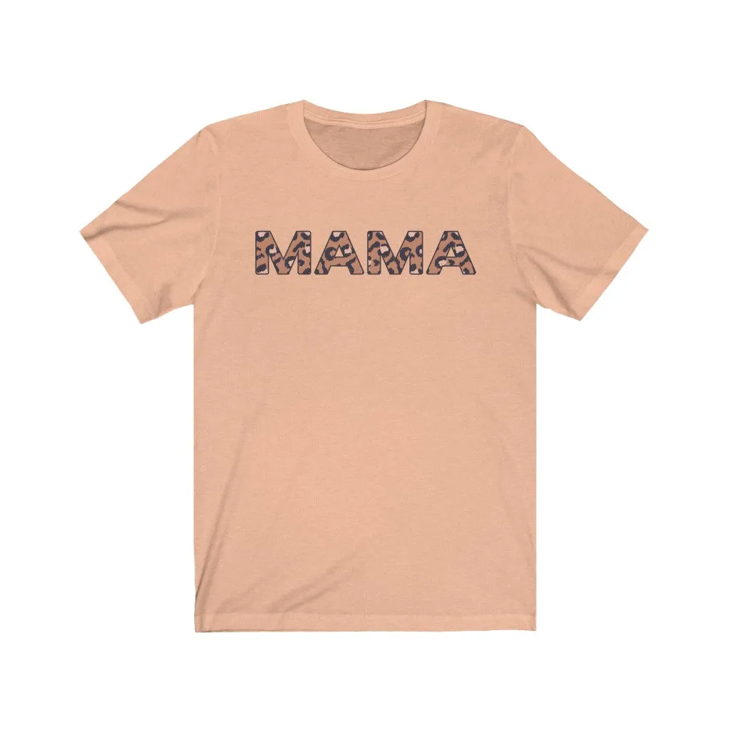 Mama Leopard Unisex Tee sold by Always Stylish Mama product image thumbnail 4