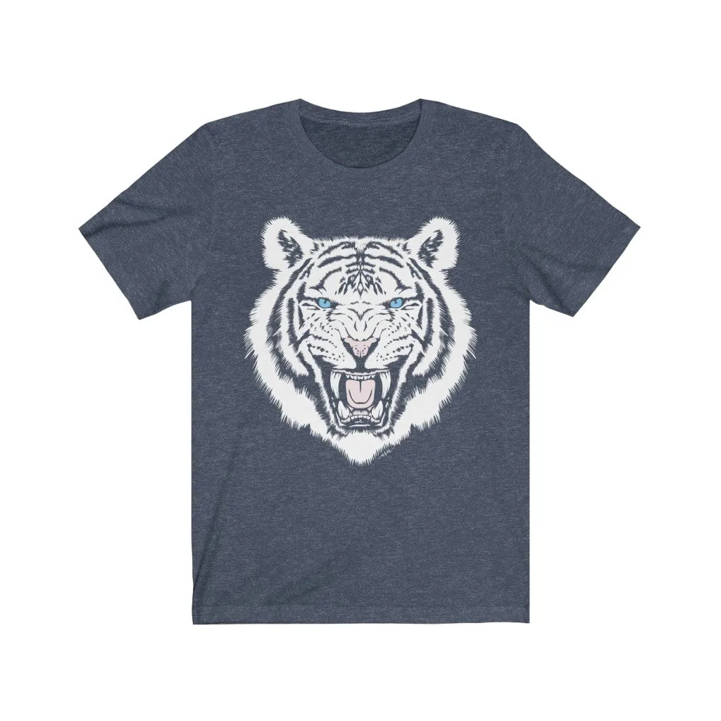 White Tiger Unisex Tee sold by Always Stylish Mama product image thumbnail 4