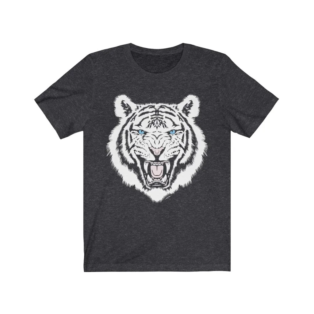 White Tiger Unisex Tee sold by Always Stylish Mama