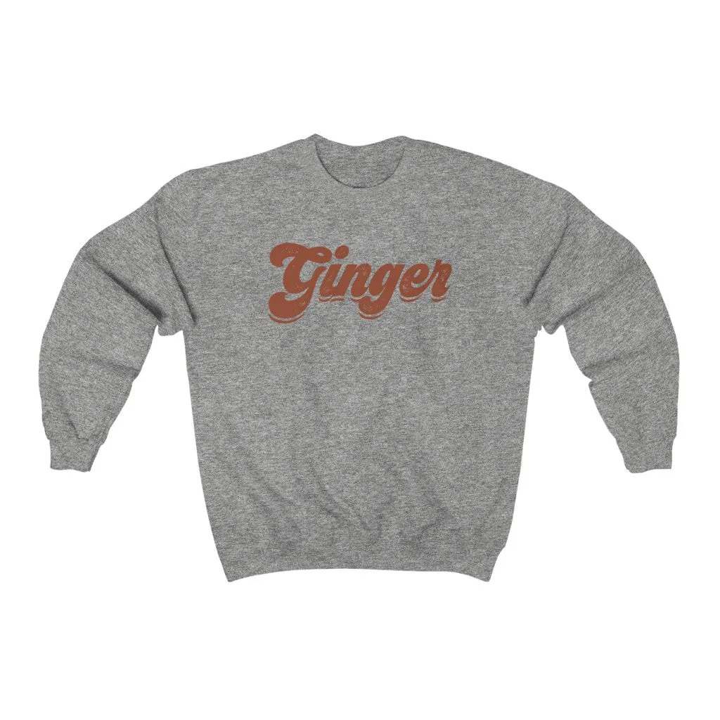 Ginger Babe Unisex Crewneck Sweatshirt sold by Always Stylish Mama product image thumbnail 3