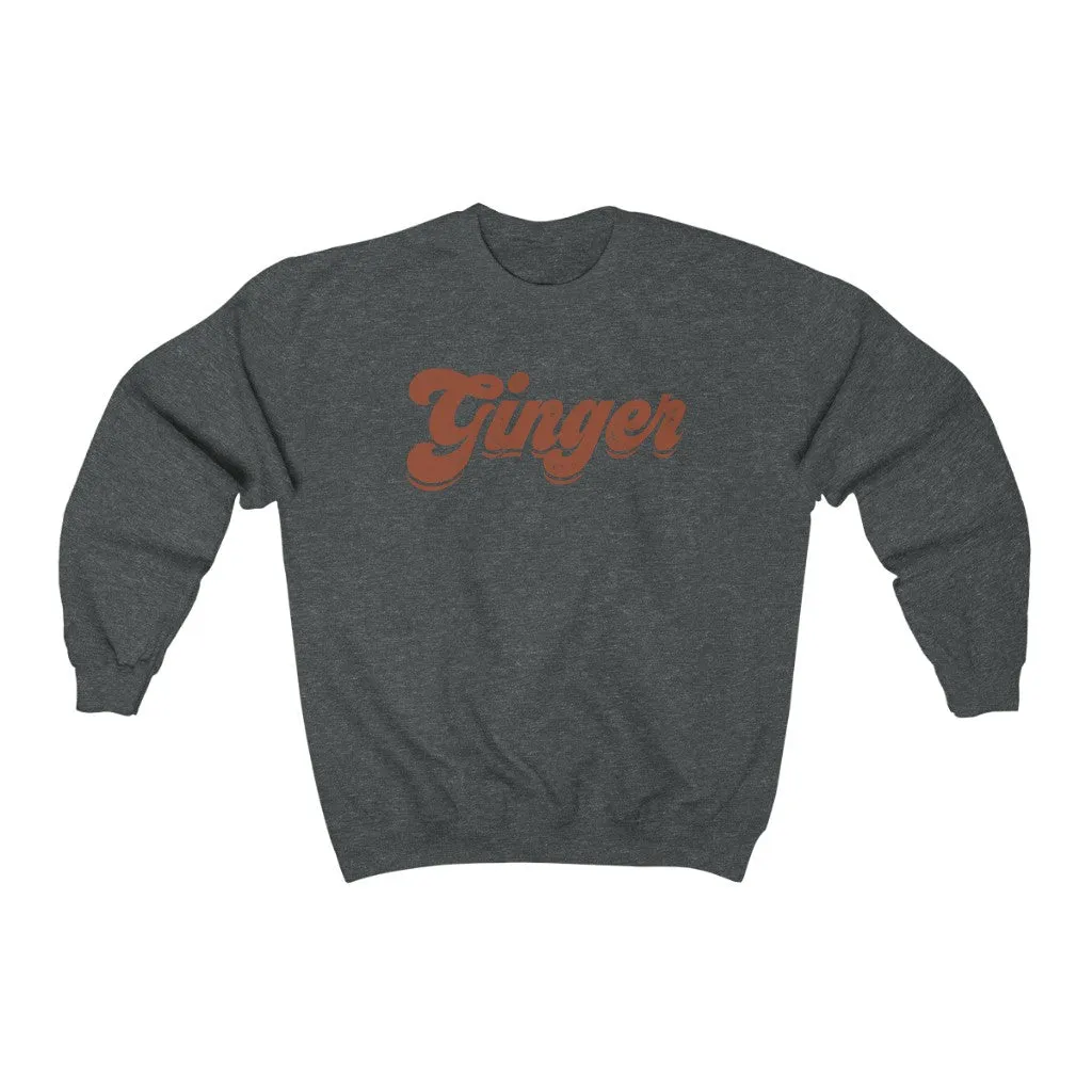 Ginger Babe Unisex Crewneck Sweatshirt sold by Always Stylish Mama product image thumbnail 4