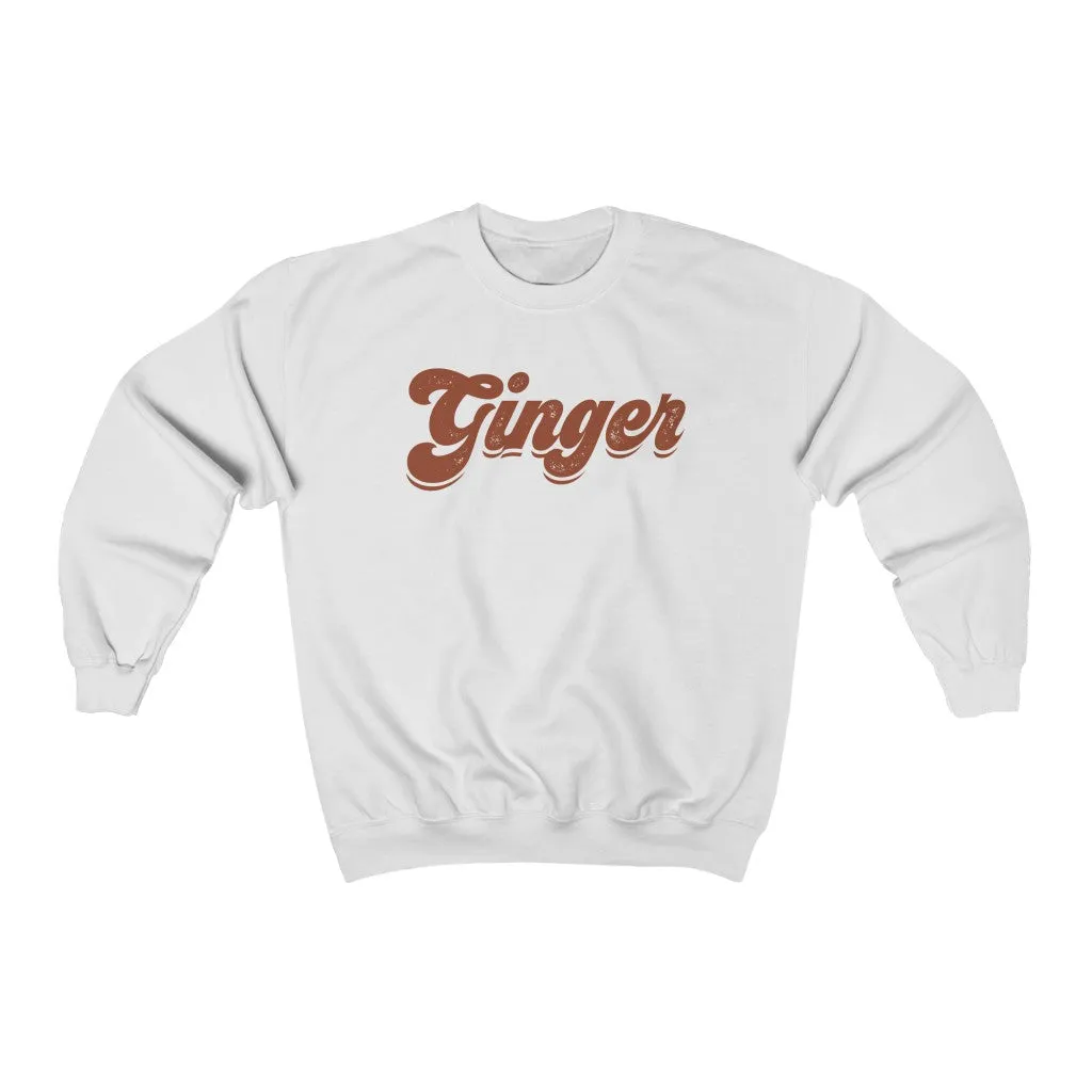 Ginger Babe Unisex Crewneck Sweatshirt sold by Always Stylish Mama product image thumbnail 2