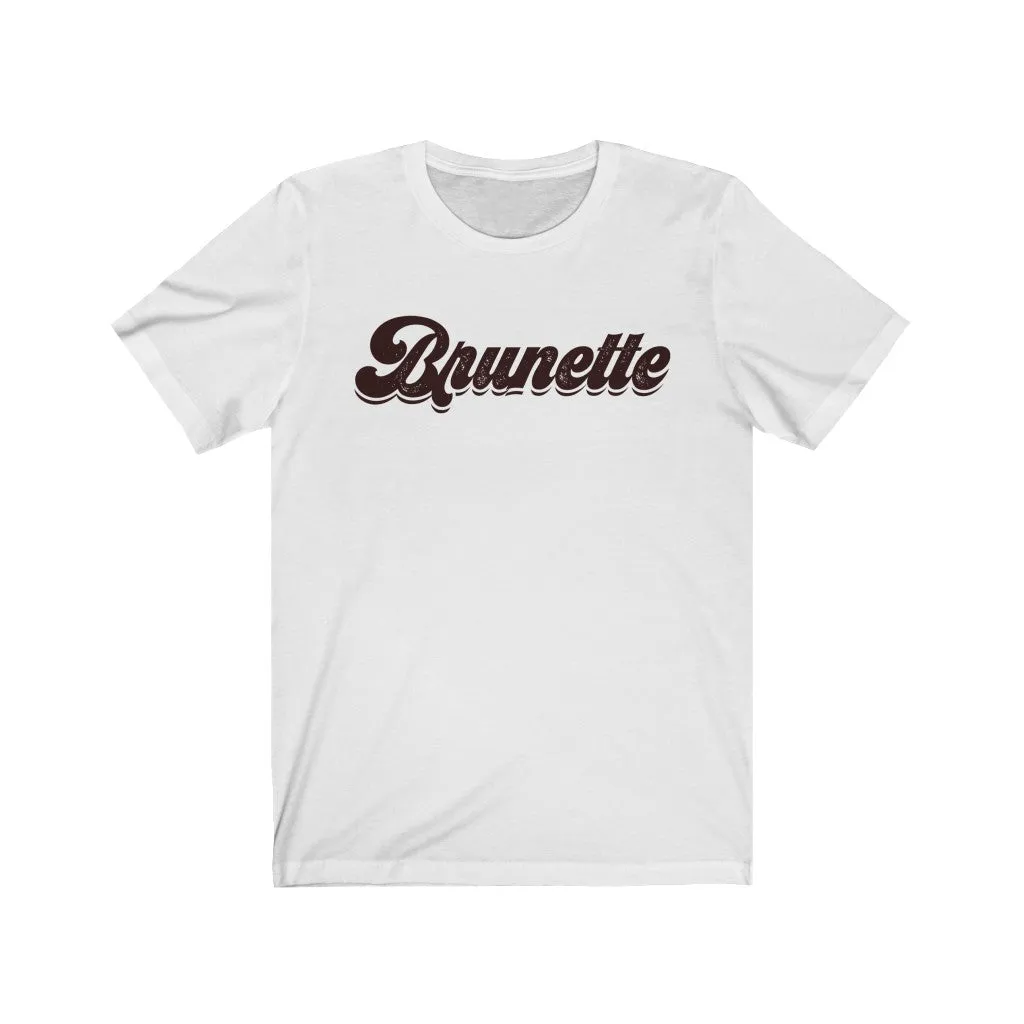Brunette Babe Distressed Unisex Tee sold by Always Stylish Mama