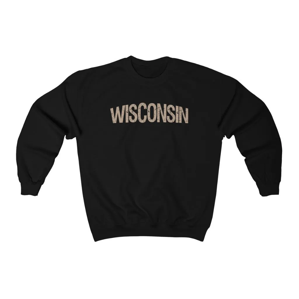 Wisconsin State Sweatshirt sold by Always Stylish Mama product image thumbnail 2