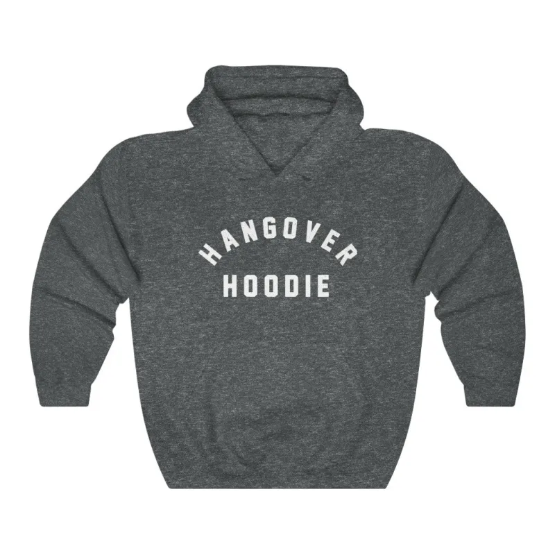 Hangover Hoodie Distressed Unisex Hooded Sweatshirt sold by Always Stylish Mama