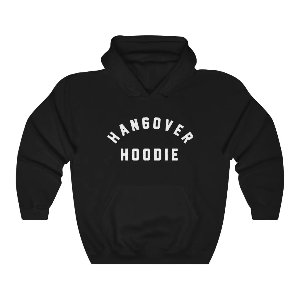 Hangover Hoodie Distressed Unisex Hooded Sweatshirt sold by Always Stylish Mama product image thumbnail 2