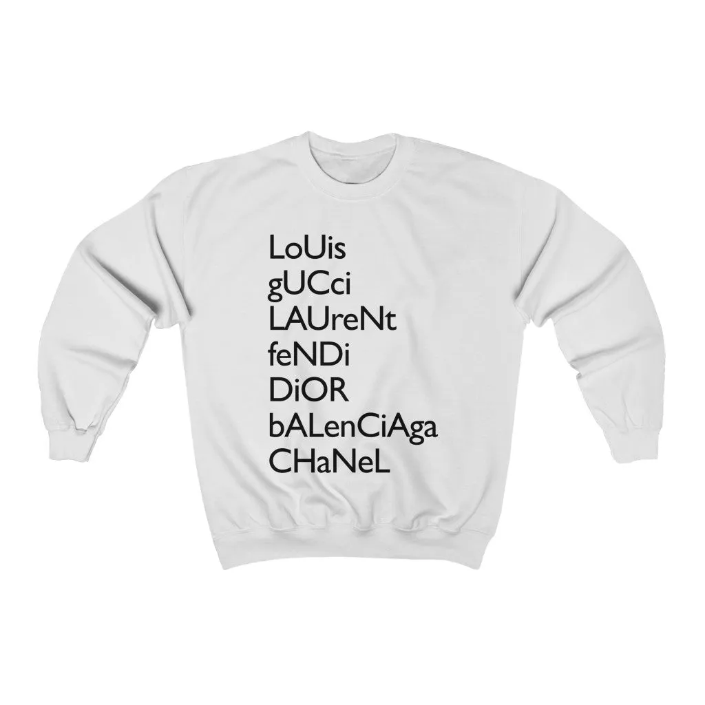 Designer Love Unisex Sweatshirt sold by Always Stylish Mama product image thumbnail 2