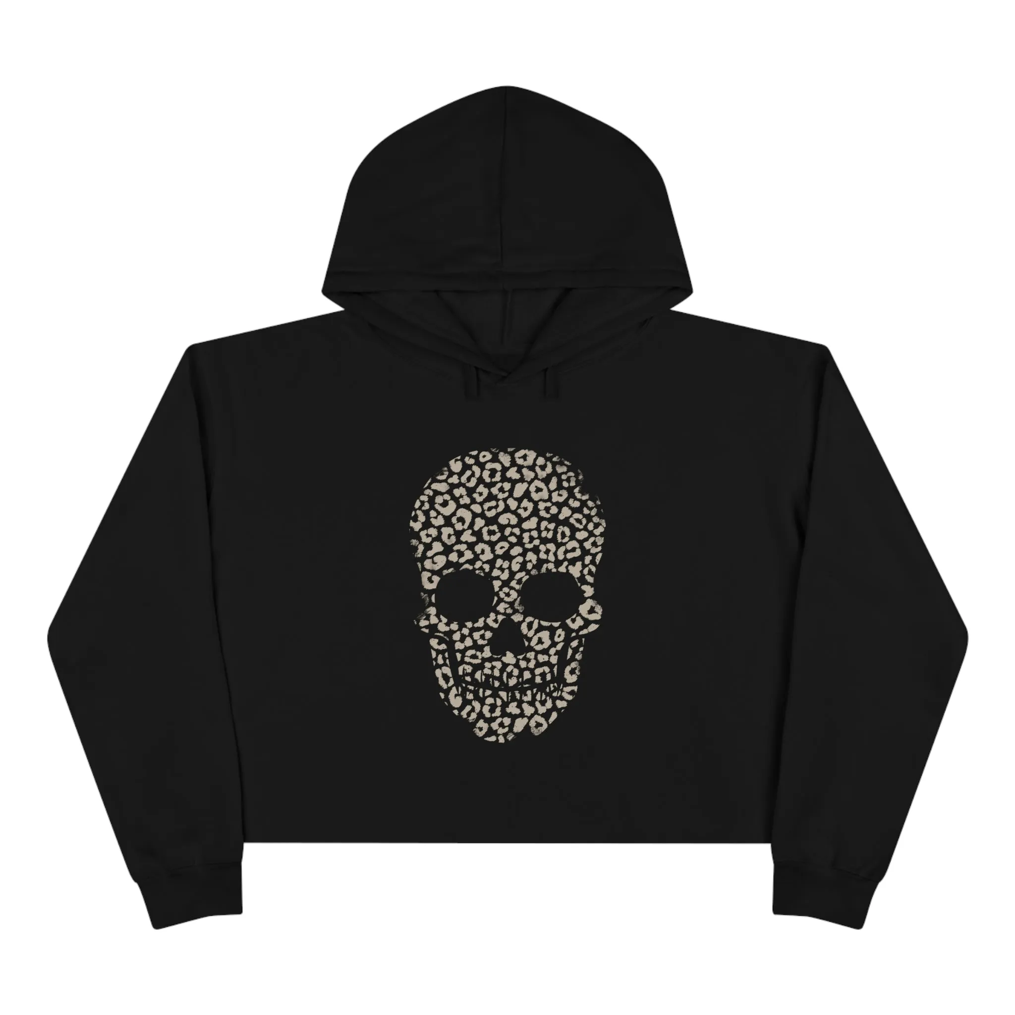 Vintage Skull Cropped Hoodie sold by Always Stylish Mama product image thumbnail 5