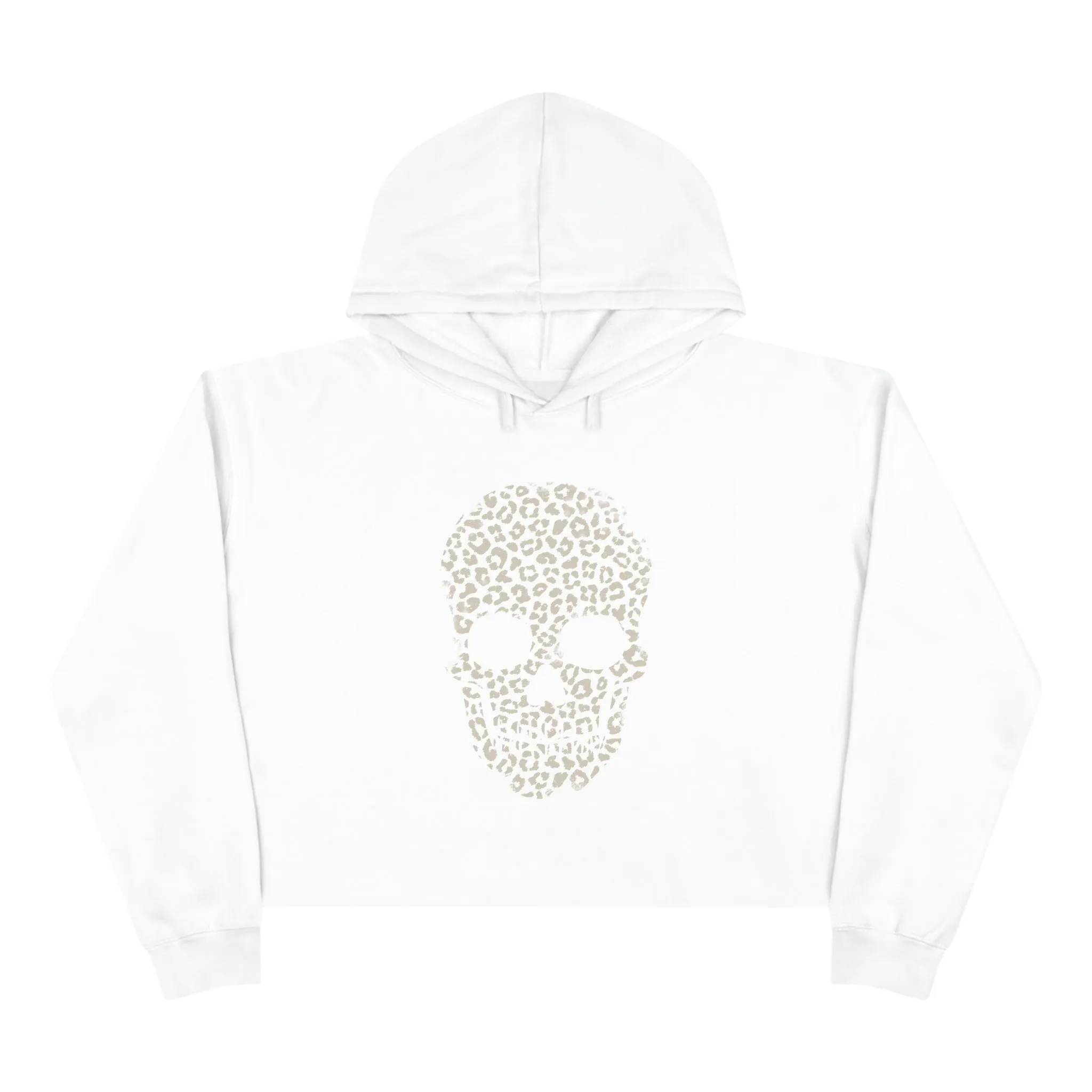 Vintage Skull Cropped Hoodie sold by Always Stylish Mama product image thumbnail 3