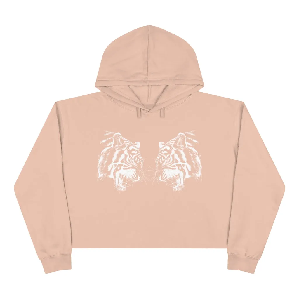 Dueling Tigers Cropped Hoodie sold by Always Stylish Mama product image thumbnail 5