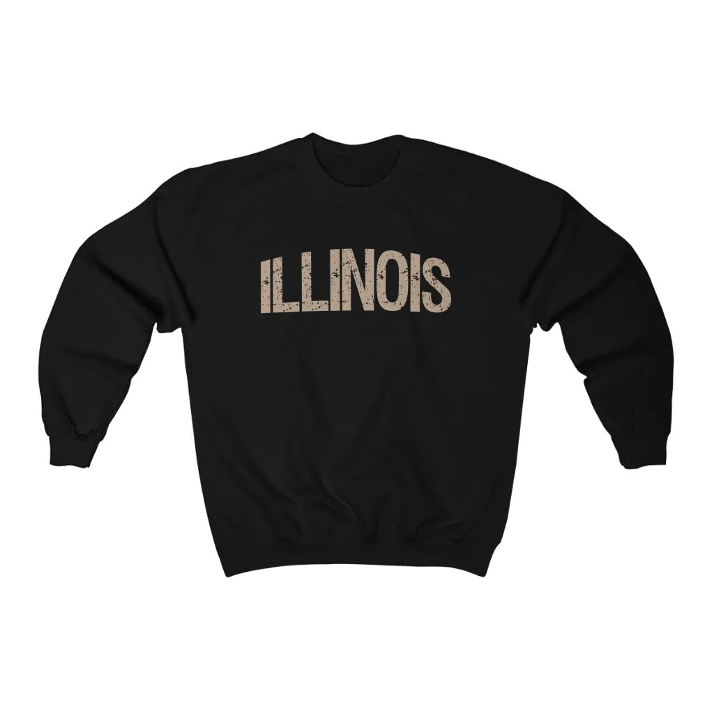 Illinois State Sweatshirt sold by Always Stylish Mama product image thumbnail 2