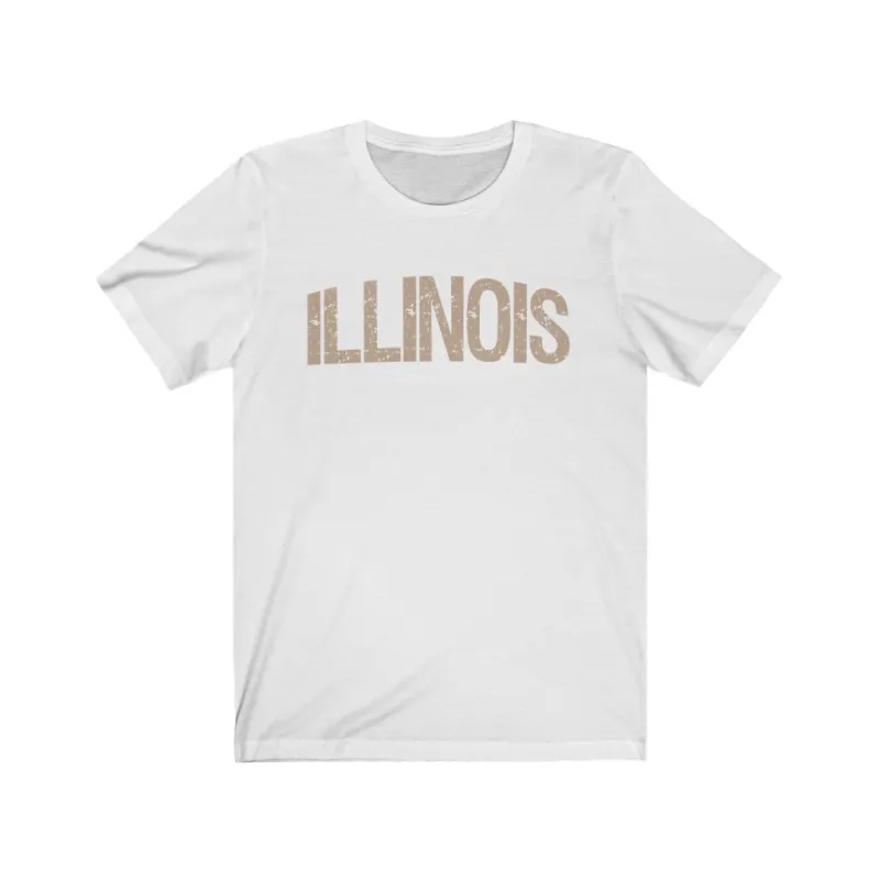 Illinois State Tee sold by Always Stylish Mama