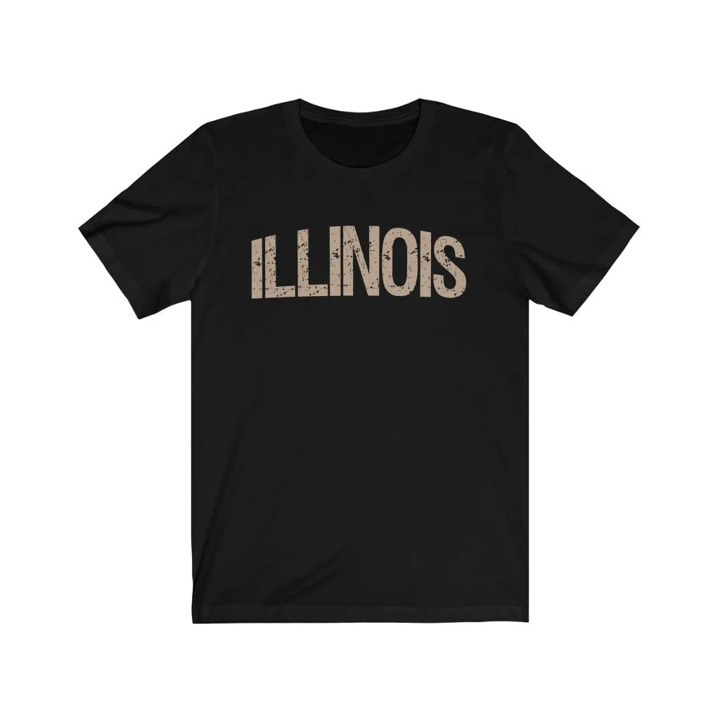 Illinois State Tee sold by Always Stylish Mama product image thumbnail 2