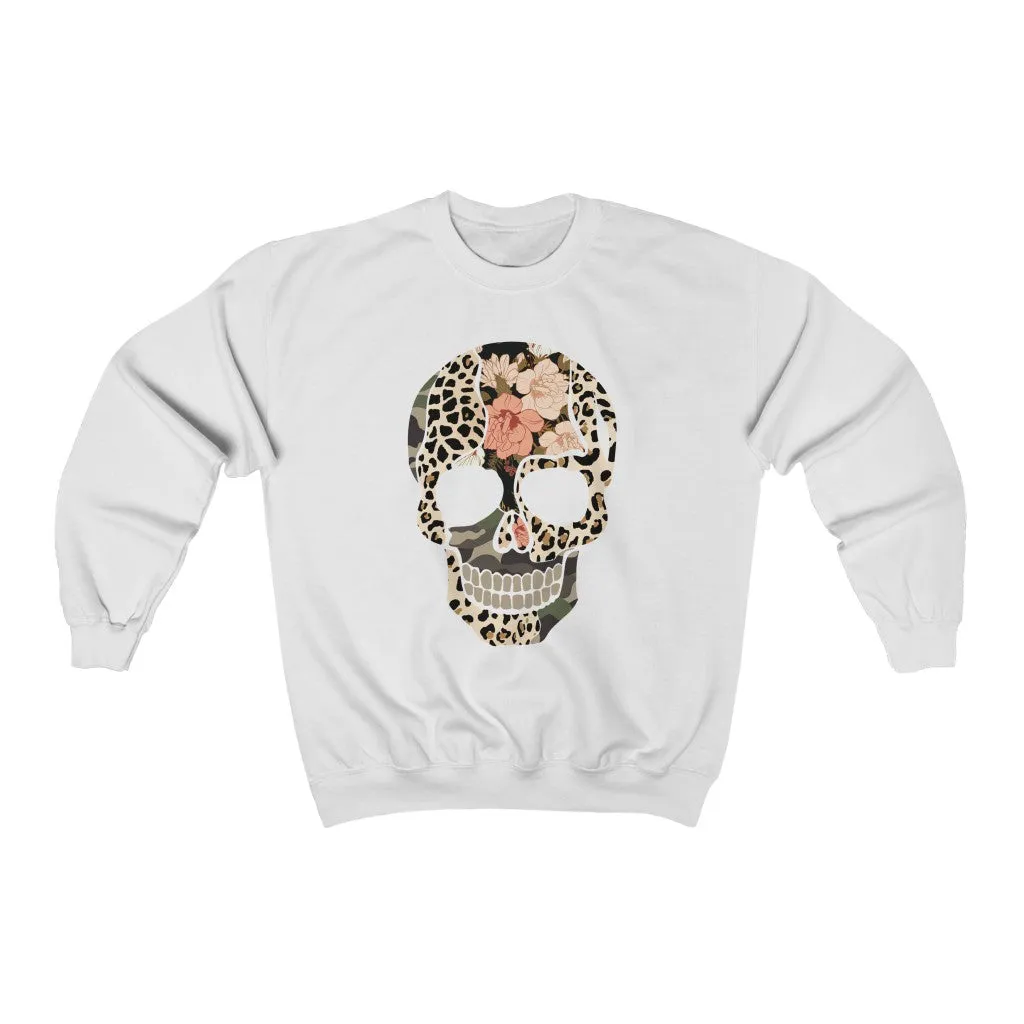 Multi Print Skull Unisex Sweatshirt sold by Always Stylish Mama