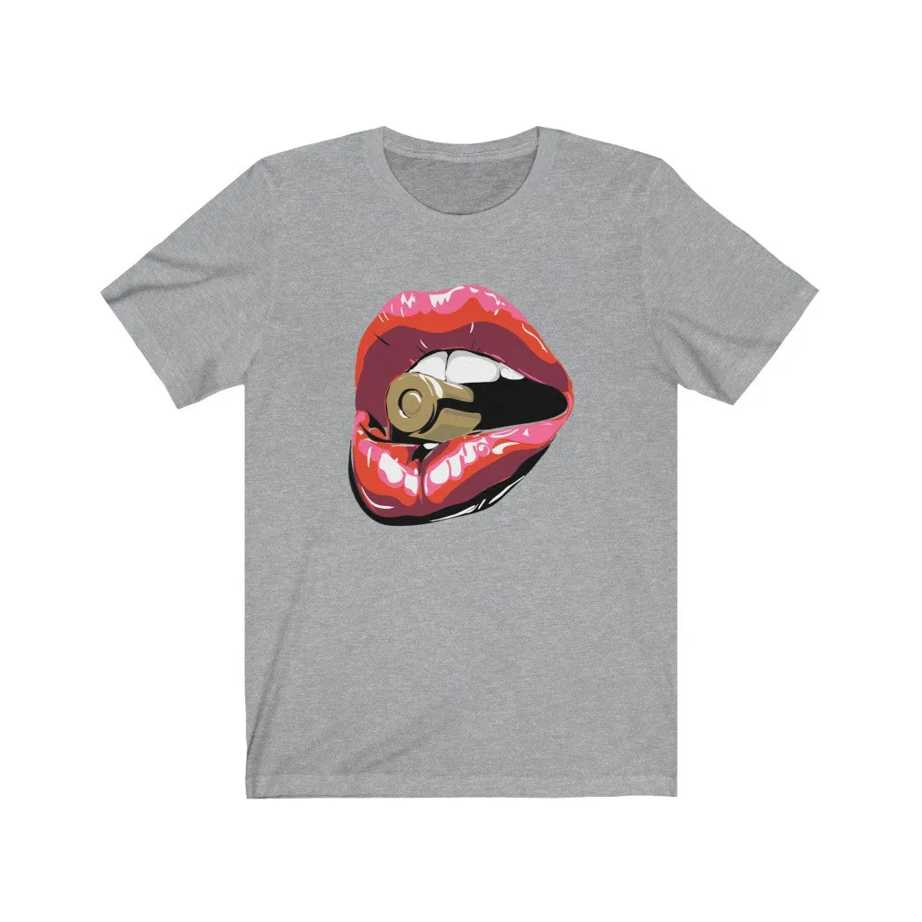 Bite the Bullet Unisex Tee sold by Always Stylish Mama product image thumbnail 3