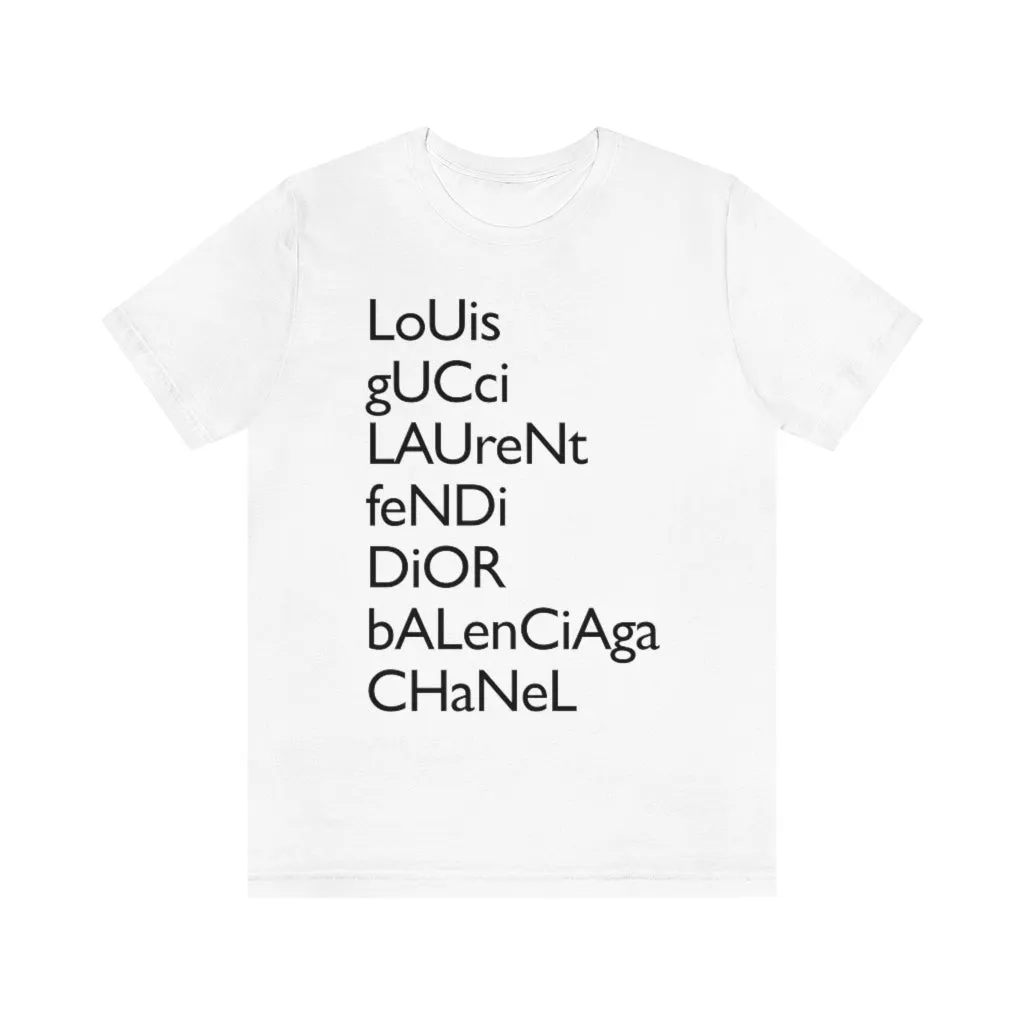 Designer Love Unisex Tee sold by Always Stylish Mama product image thumbnail 4