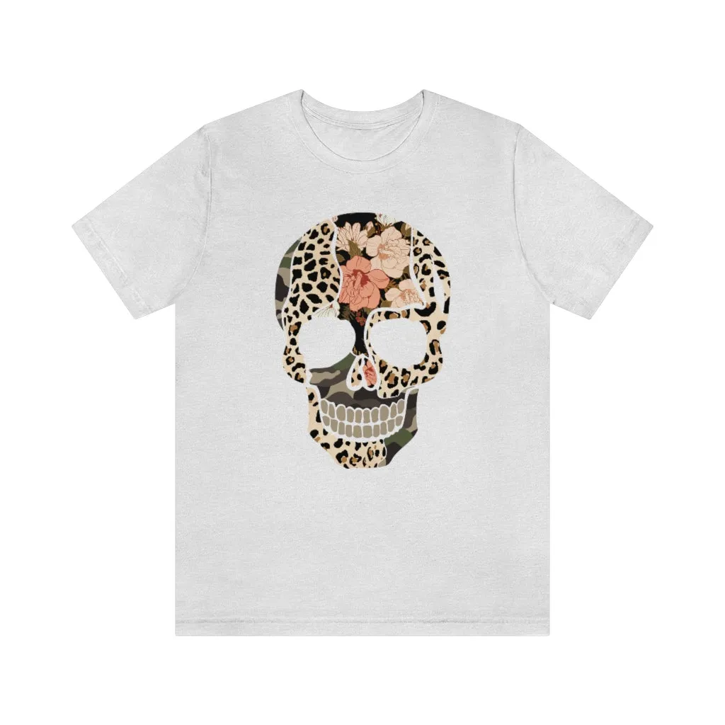 Multi Print Skull Unisex Tee sold by Always Stylish Mama product image thumbnail 4