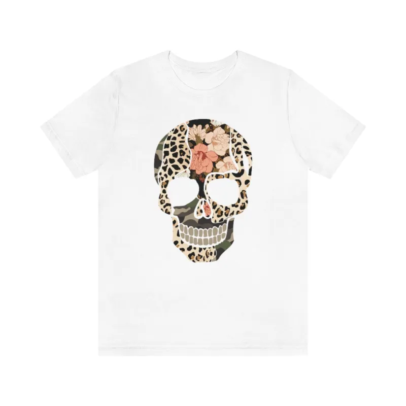 Multi Print Skull Unisex Tee sold by Always Stylish Mama