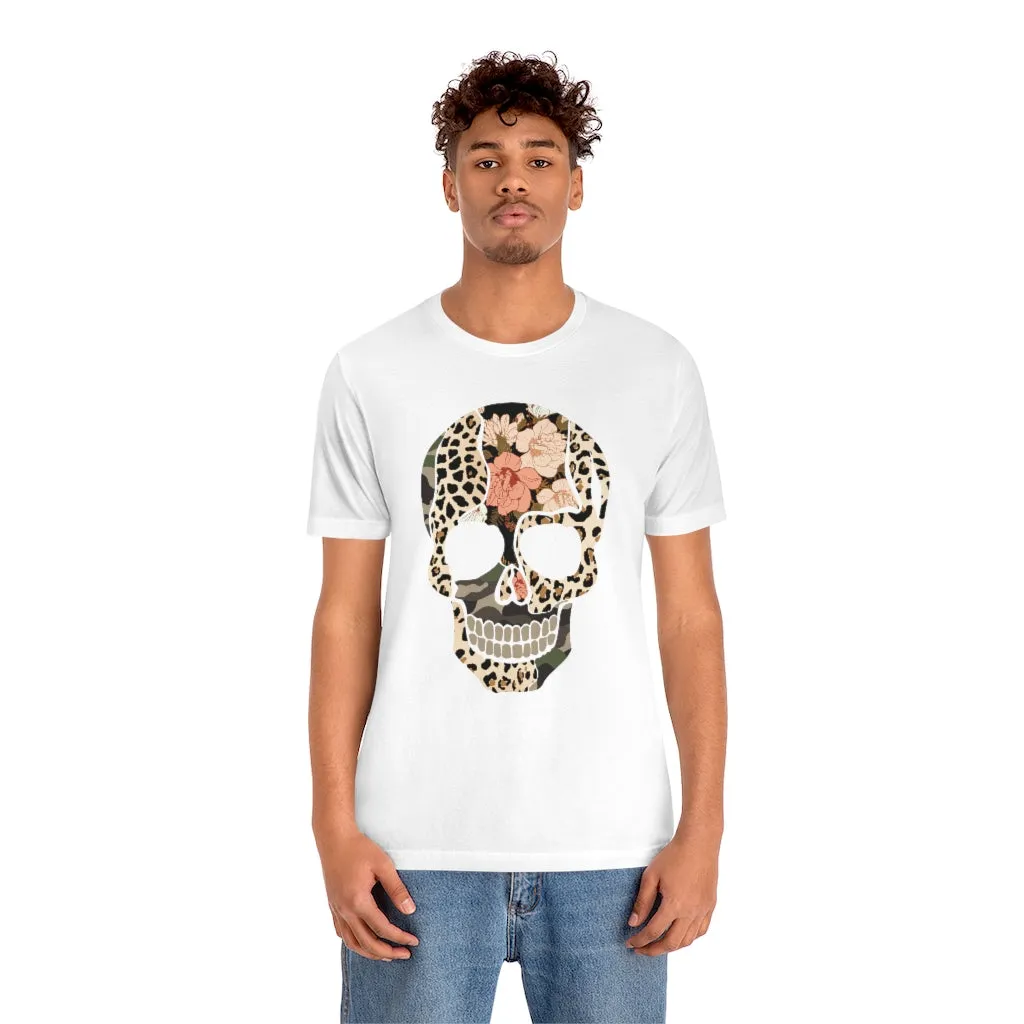 Multi Print Skull Unisex Tee sold by Always Stylish Mama product image thumbnail 3