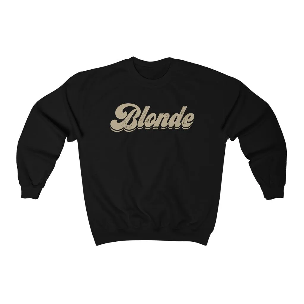 Blonde Babe Unisex Crewneck Sweatshirt sold by Always Stylish Mama