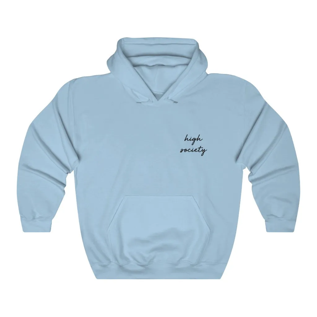 High Society Unisex Hooded Sweatshirt sold by Always Stylish Mama product image thumbnail 5