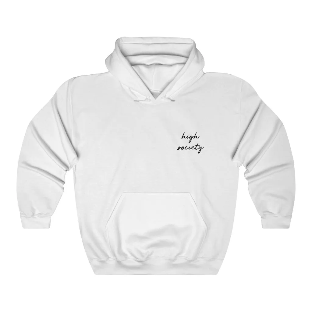 High Society Unisex Hooded Sweatshirt sold by Always Stylish Mama product image thumbnail 2